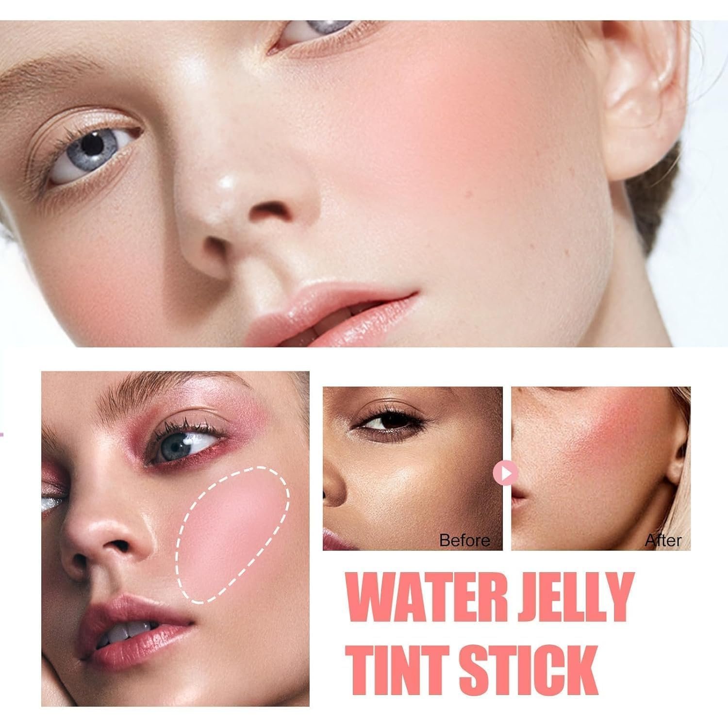 Пудра Setting Ultimate Blurring Ultra-Fine Makeup Рожева (4 шт., 5 см), фото №3