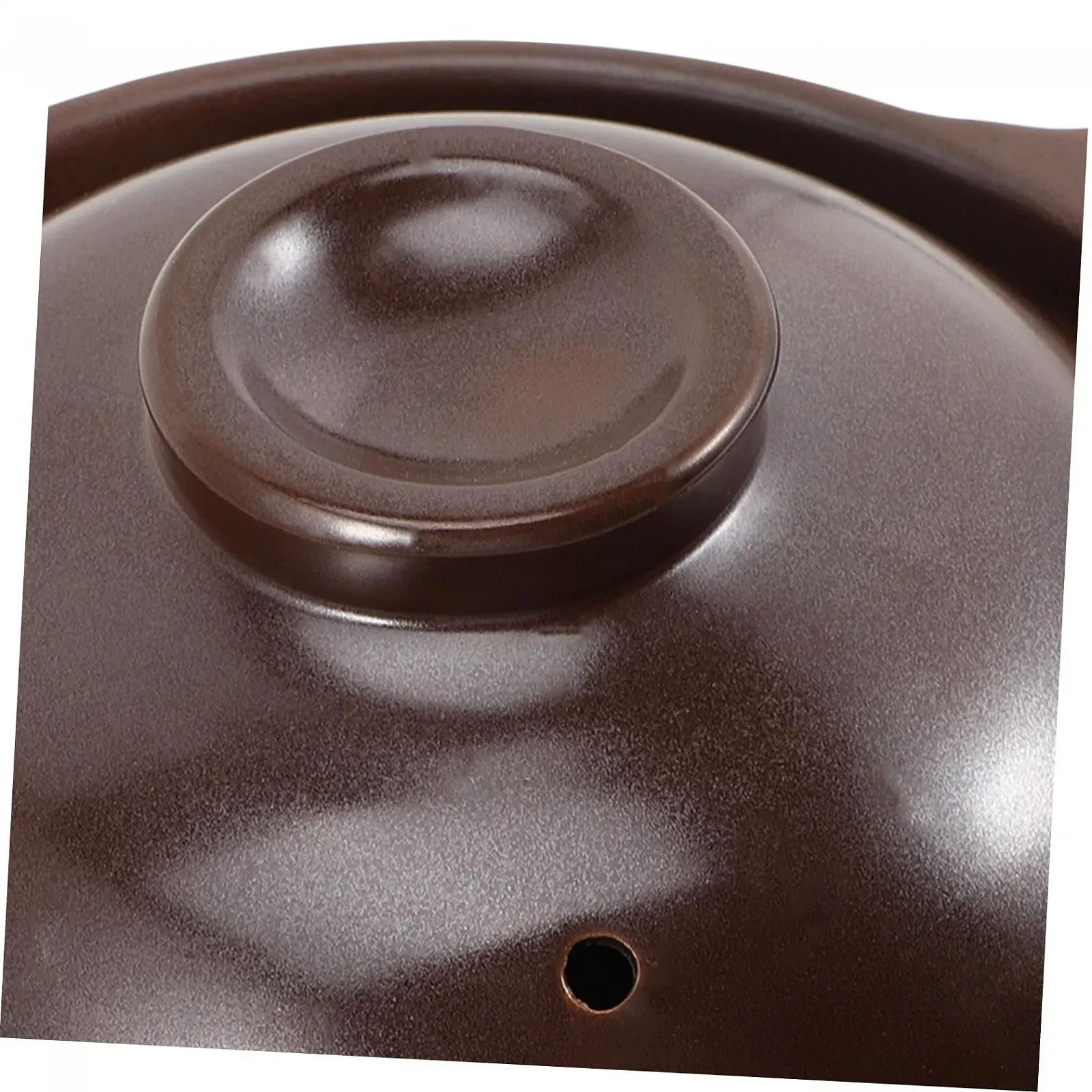 Кастрюля-сотейник Ciieeo Household Многофункциональная с крышкой для риса и пасты Коричневая, фото №8