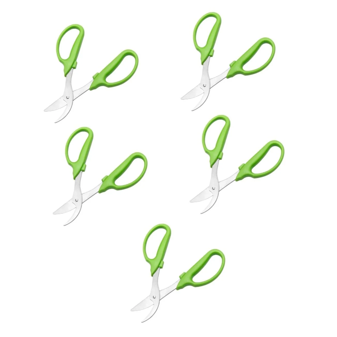 Набір секаторів для високих гілок Happyyami 5 шт. метал, фото №1