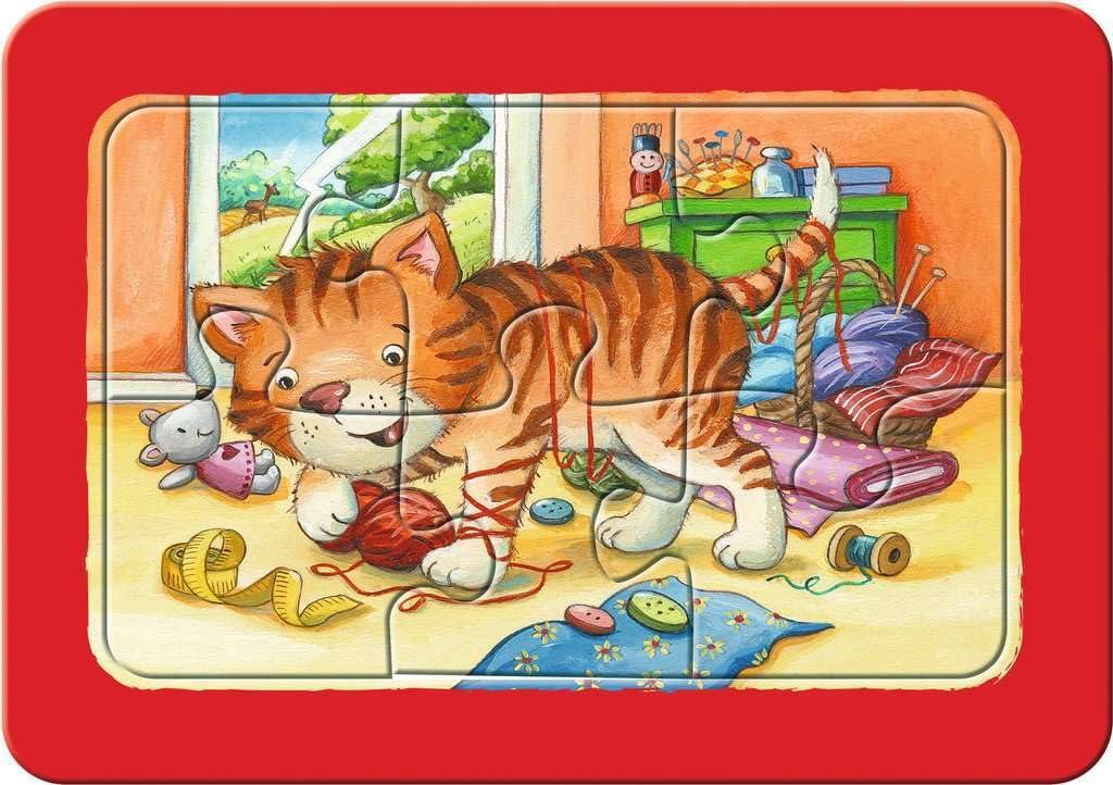 Пазл Ravensburger My First Puzzle 07062 My Animal Friends 3 x 6 елементів, фото №5