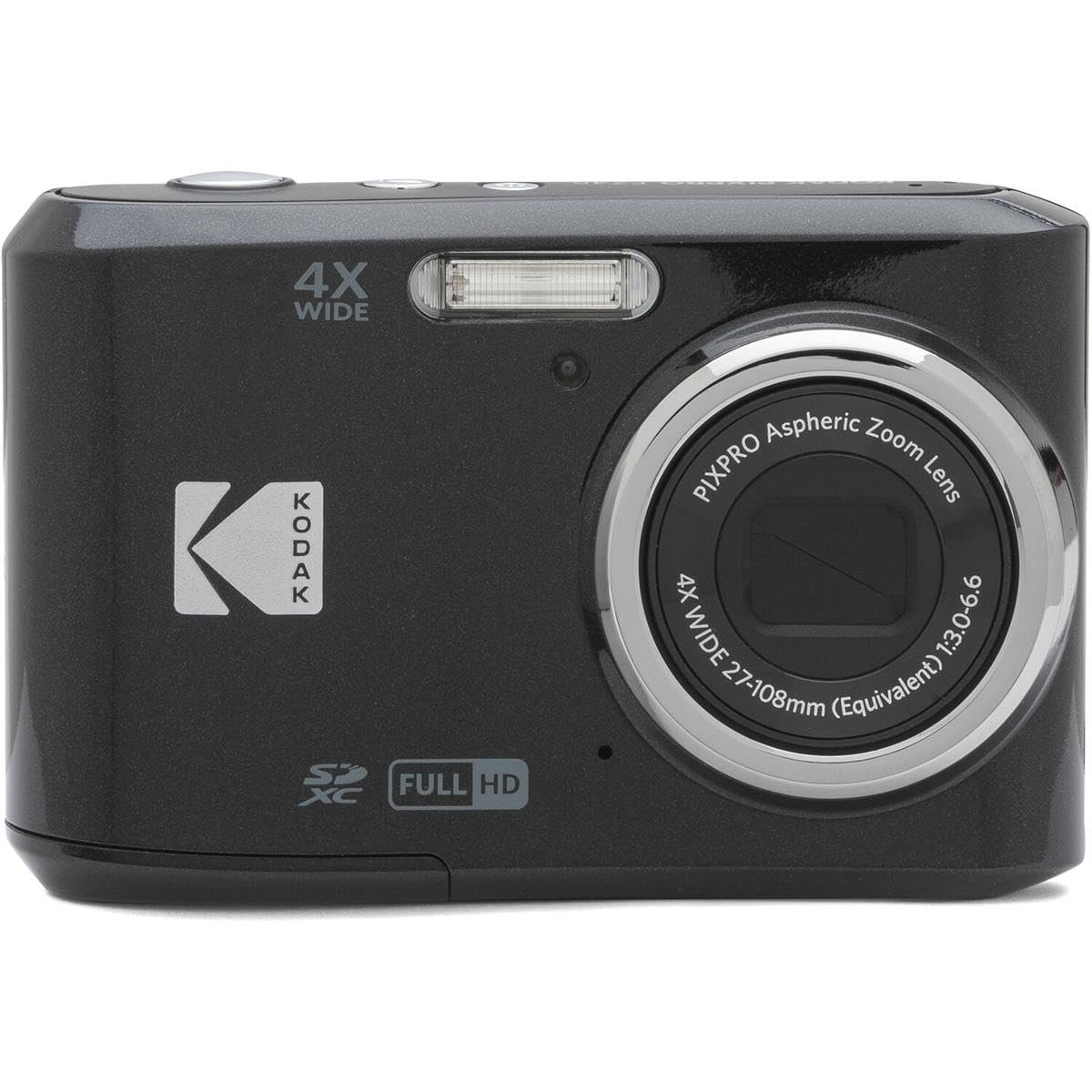 Цифровая камера KODAK Pixpro FZ45 16.44 мегапикселя, 4-кратный оптический зум, 2.7-дюймовый ЖК-дисплей, видео 720p HD, батарея AA - Черный, фото №9