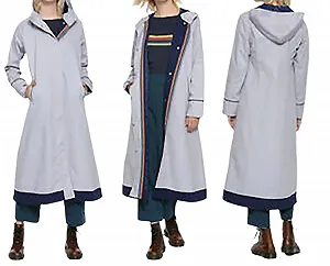 Тренч EU Fashions Doctor Who Жіночий Бавовняний з Капюшоном - Фото 1