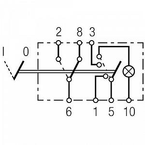 Вимикач аварійної сигналізації HELLA 6HH 007 832-591 synthetic.ua - Фото 1