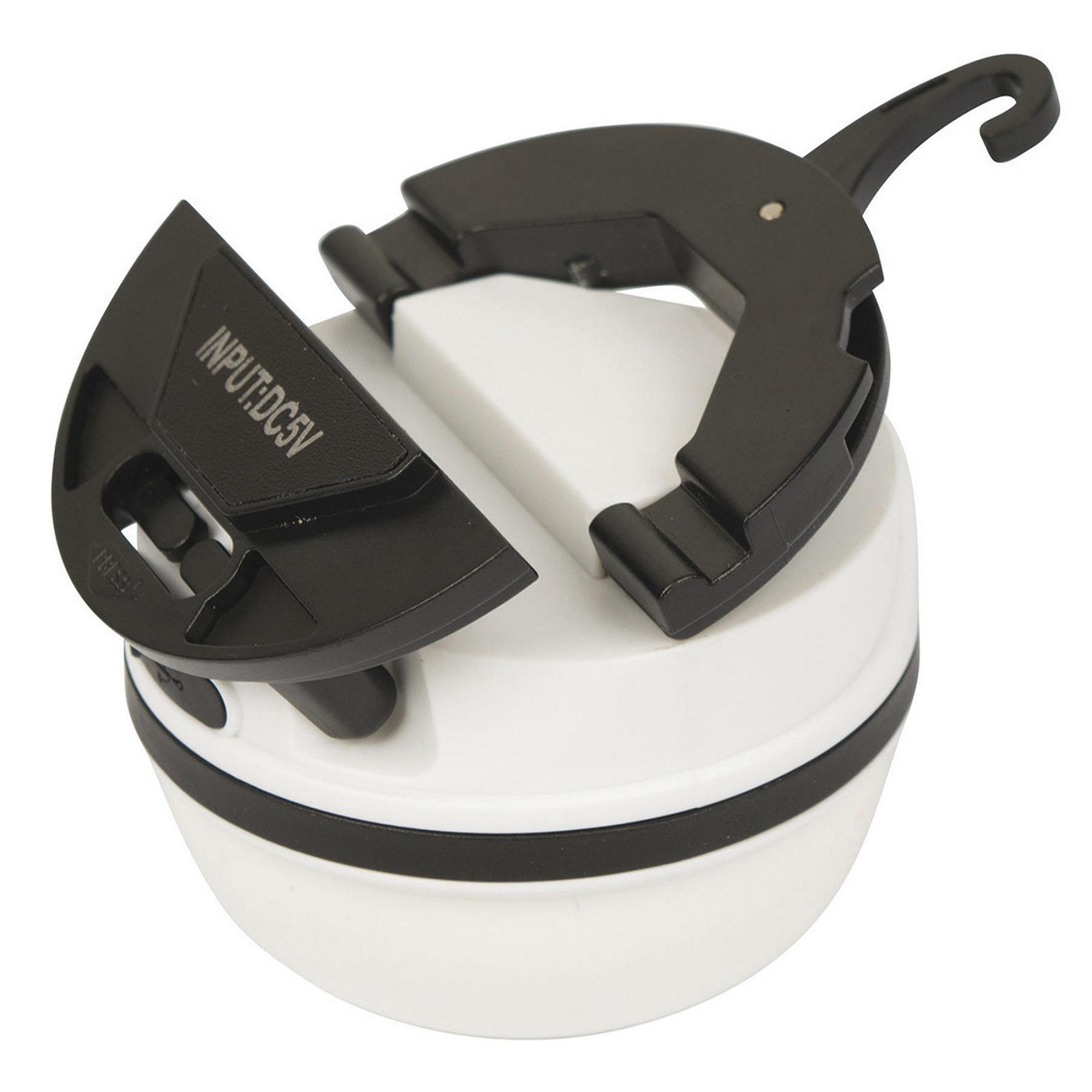 Аккумуляторный кемпинговый фонарьBo-Camp Kuma Silicone Rechargeable 200 Lumen White/Black 5818808, фото №7