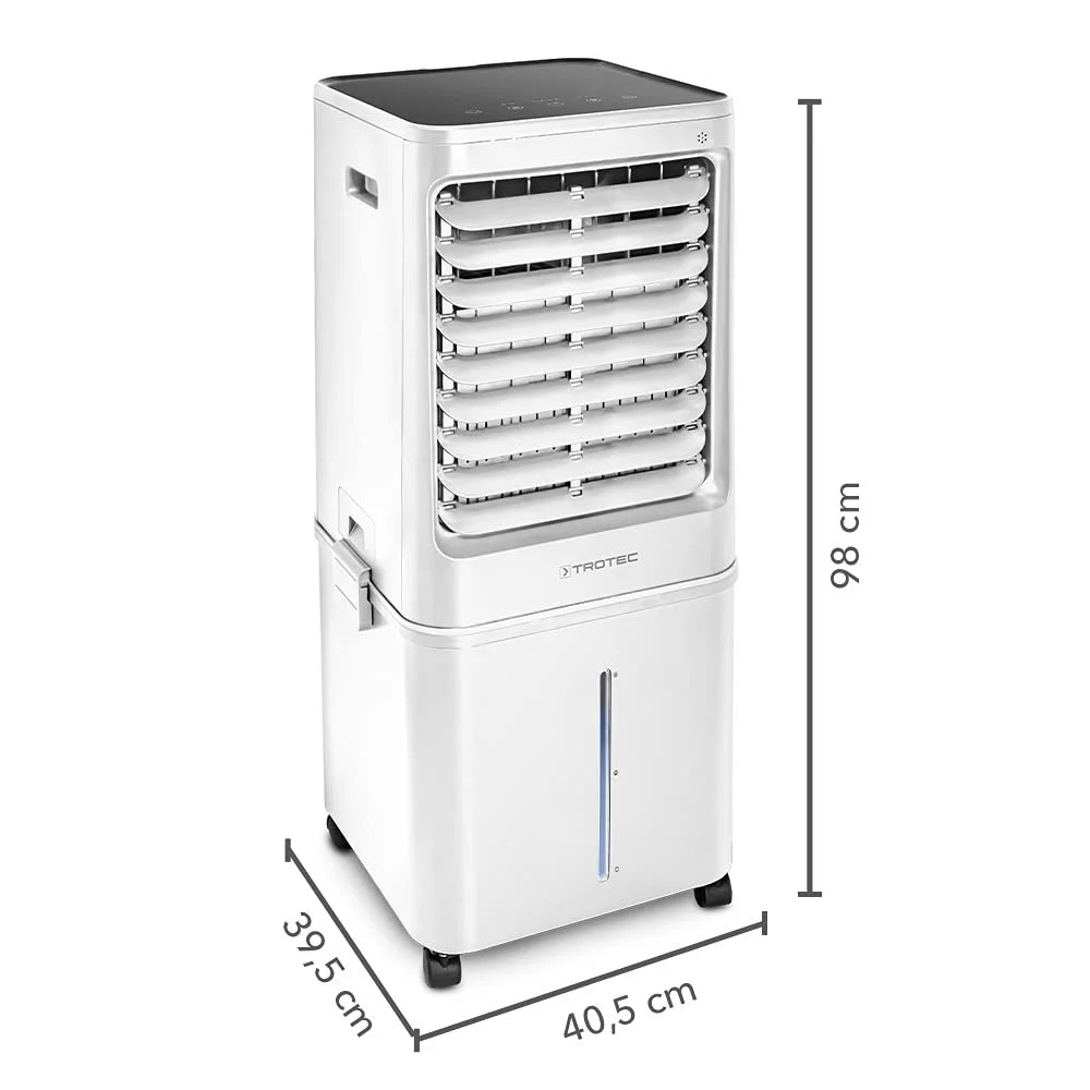 Мобильный охладитель воздуха TROTEC Aircooler PAE 61 4-в-1 40 л 4 уровня белый, фото №2