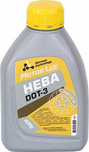 Тормозная жидкость Motor Lux НЕВА DOT-3 0.4л. - Фото 1