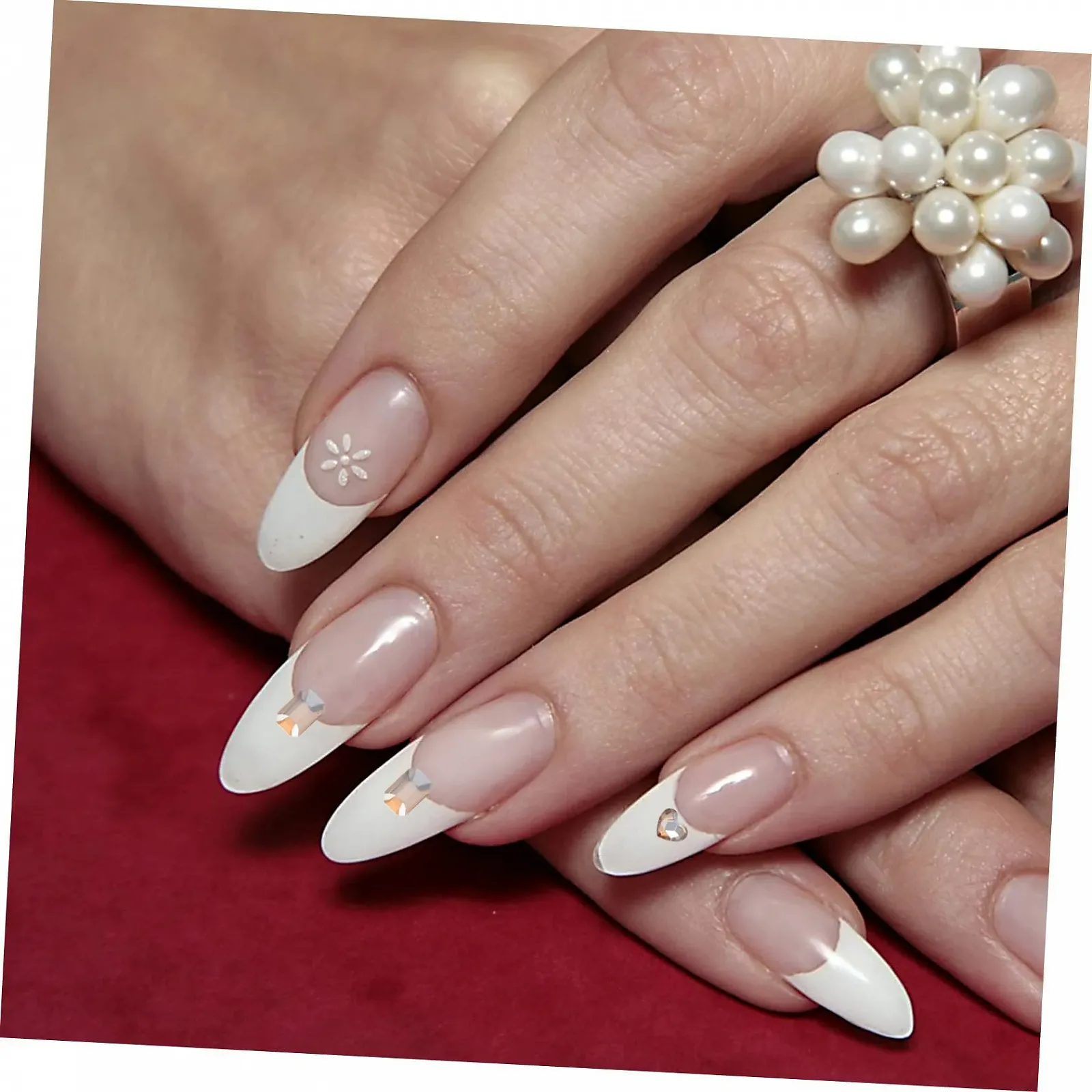 Украшения для ногтей Плоские Стразы FOMIYES 1 коробка Аксессуары для ногтей DIY Подвески для ногтей, фото №3