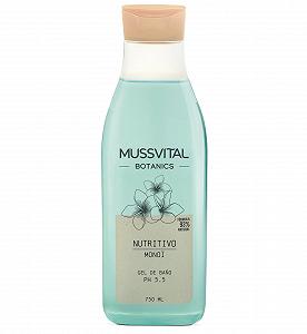 Гель для душу Mussvital Botanics Monoï живильний 750 мл pH 5.5 93% натуральна формула - Фото 1
