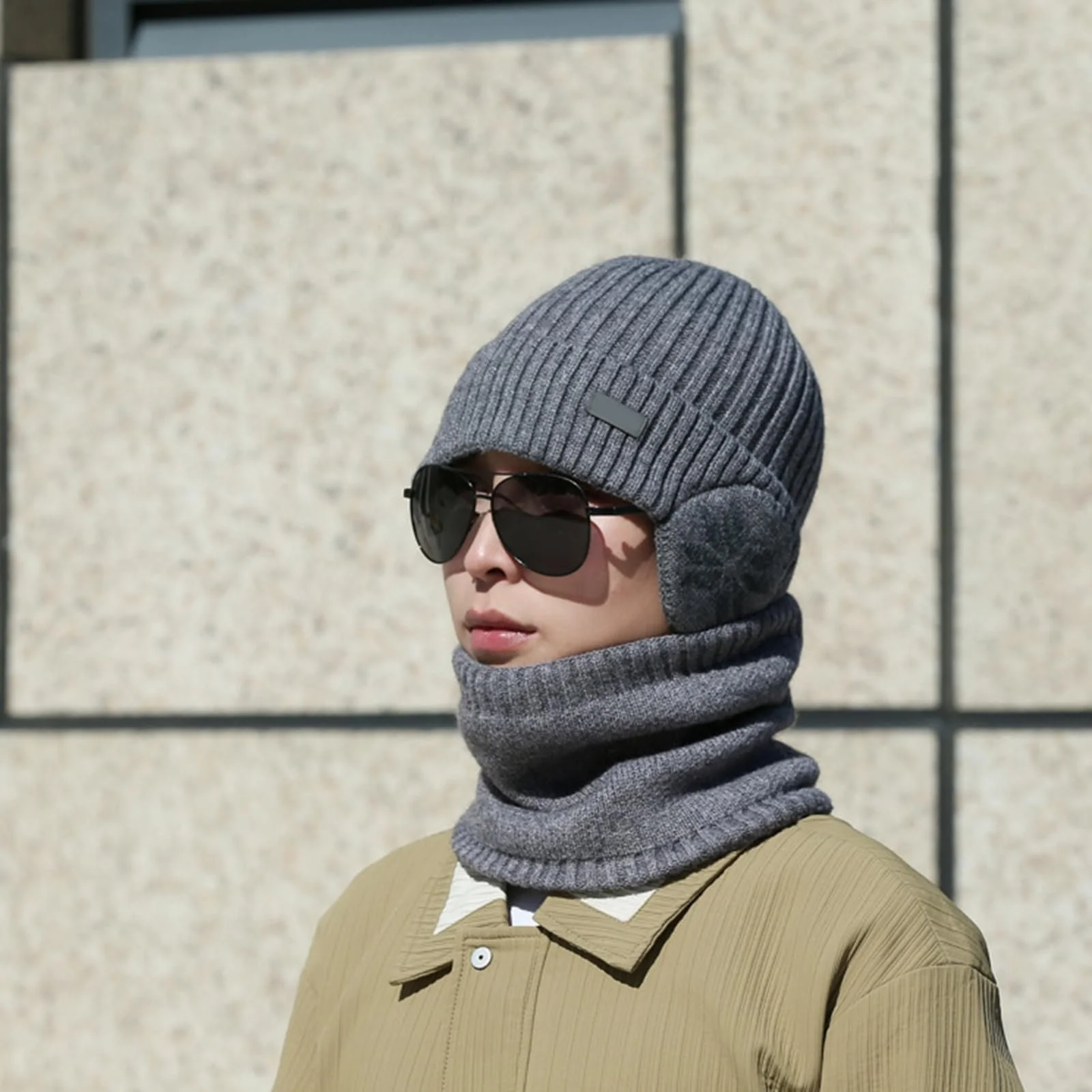 Вязаная шапка RETUOLWAG Уличная мода для мужчин и женщин, фото №3