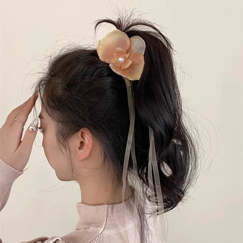 Заколка для волос Yjcnelcr Цветок, Реалистичный, Аксессуары для волос для женщин и девушек, фото №7 Заколка для волос Yjcnelcr Цветок, Реалистичный, Аксессуары для волос для женщин и девушек, фото №7