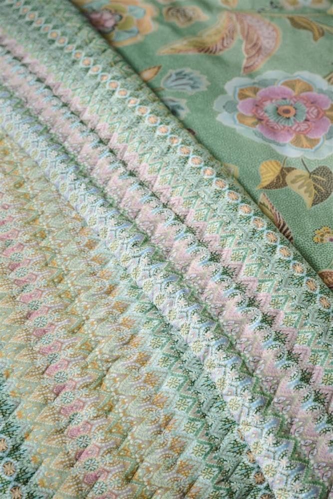 Покривало Pip Studio Ashanti Зелений Розмір 270 x 260 см, фото №3 Покривало Pip Studio Ashanti Зелений Розмір 270 x 260 см, фото №3