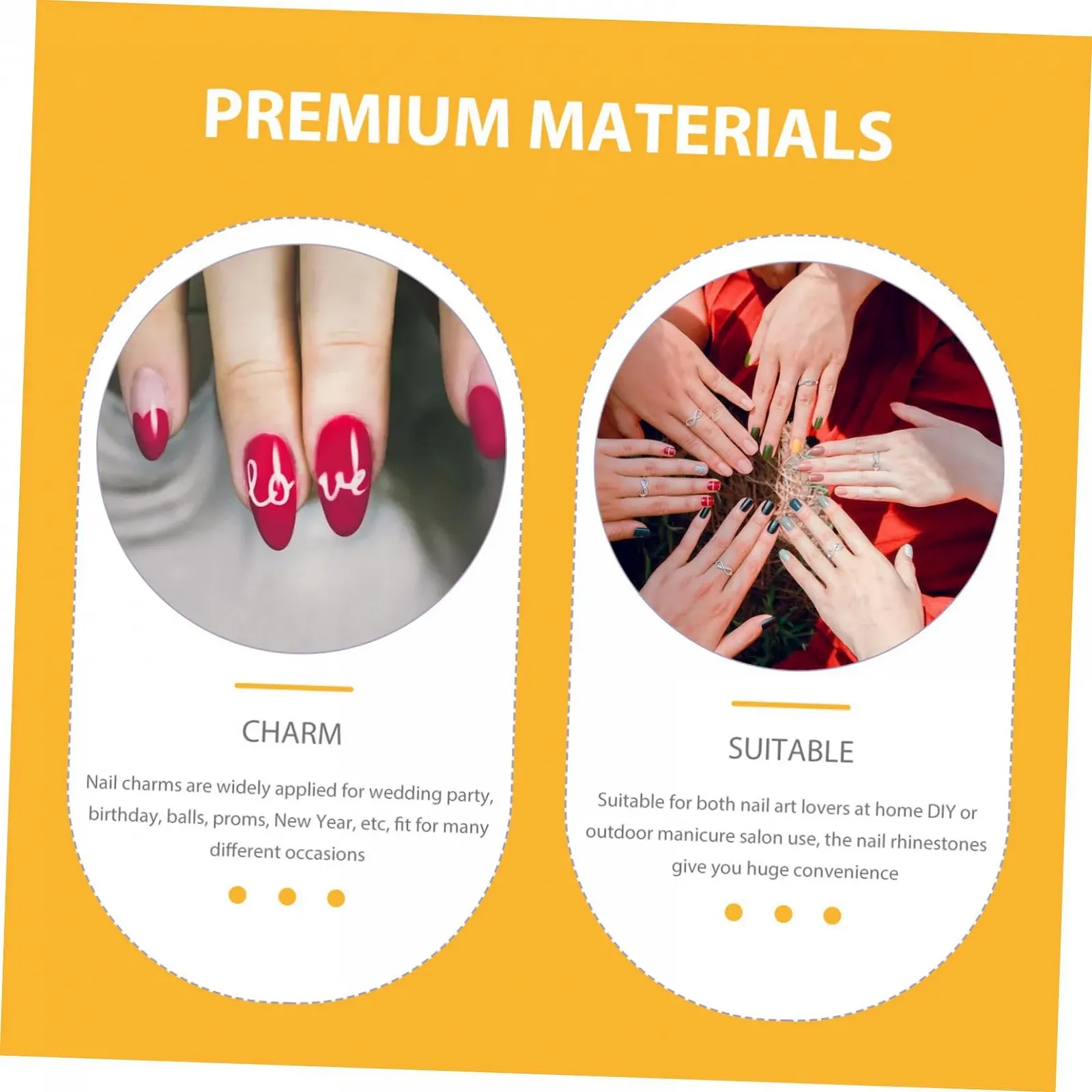 Прикраси для нігтів Miss Rhinestones, 1 упаковка, фото №4