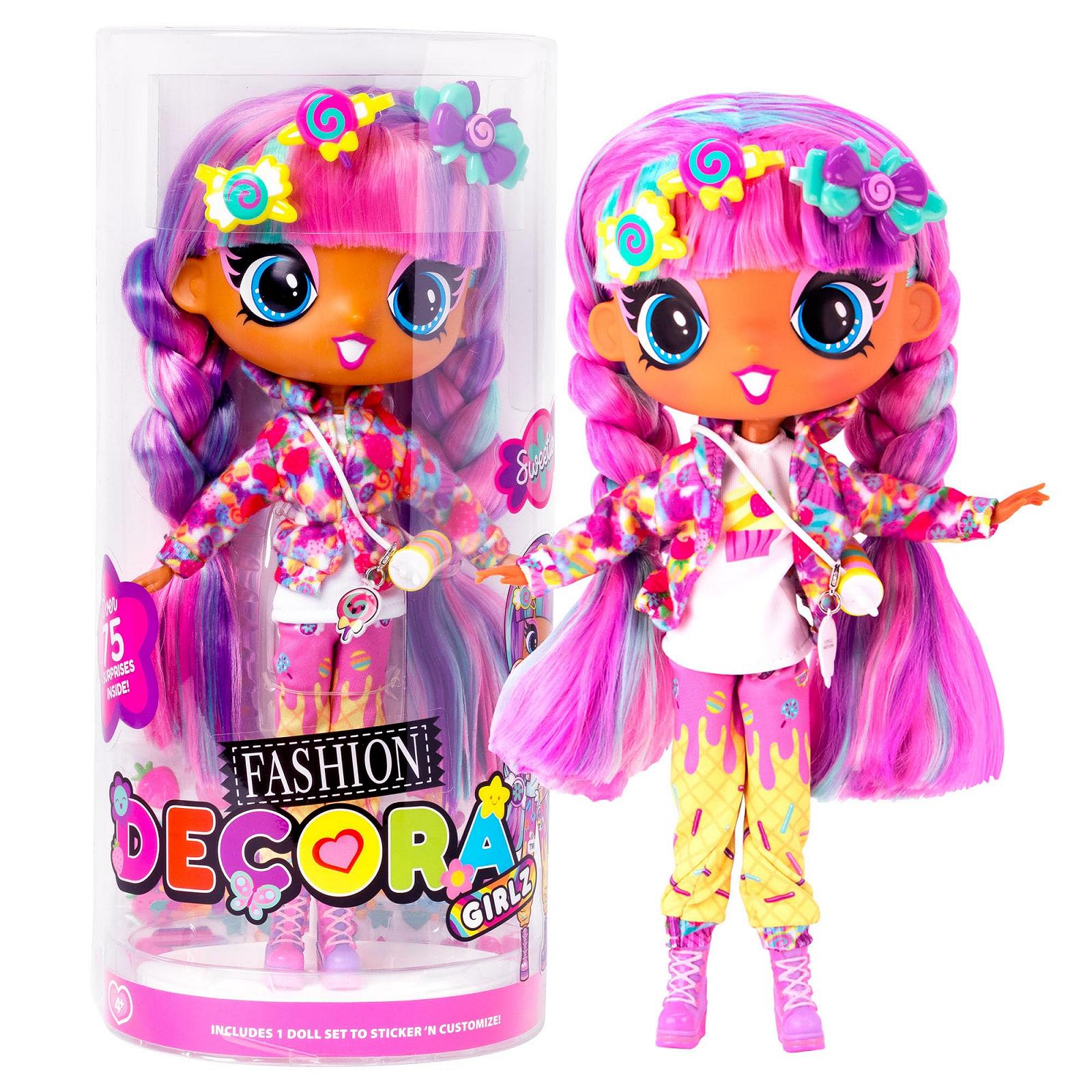 Кукла John Adams Decora Girlz Collectable Fashion Doll Sweetie 28 см с более чем 75 аксессуарами, фото №1