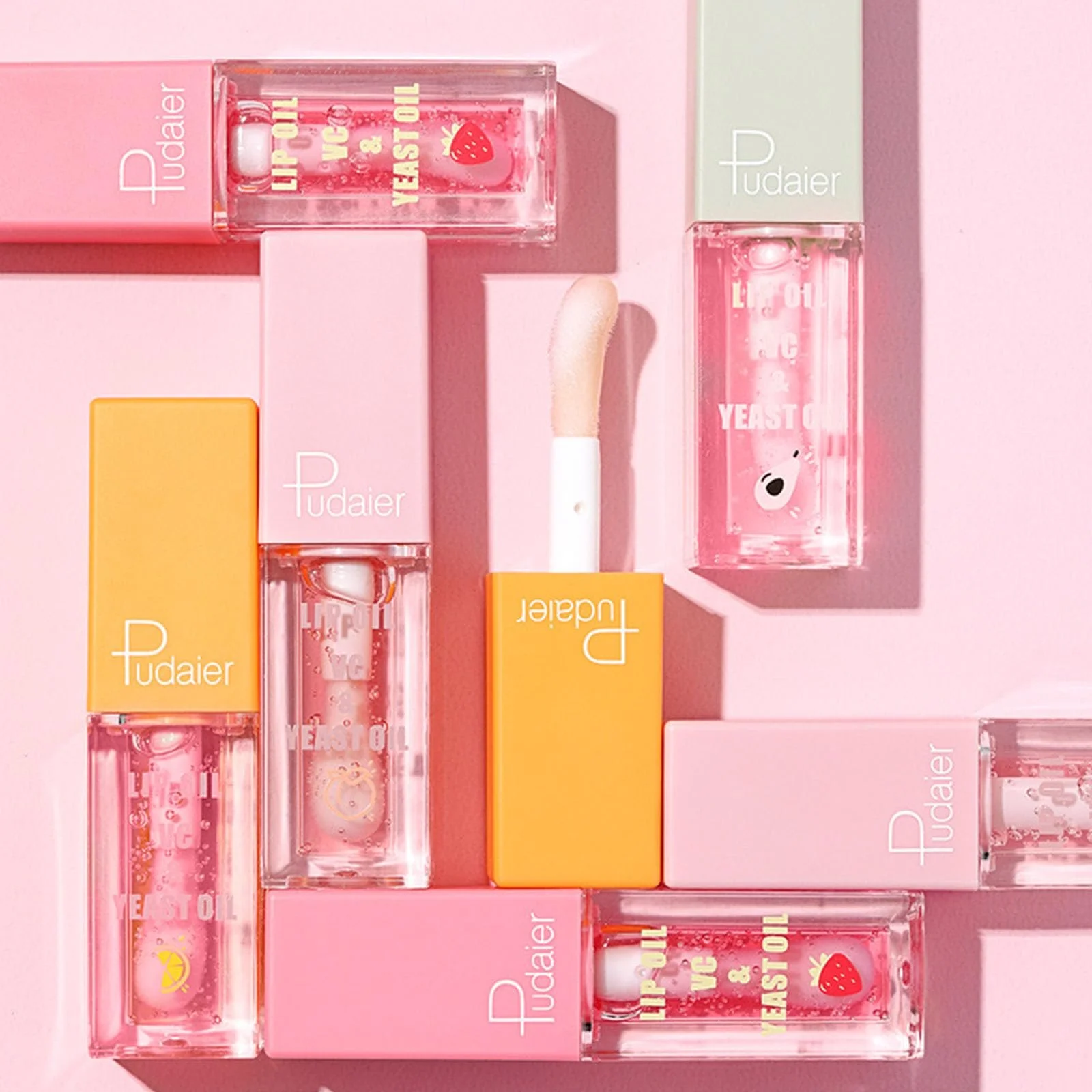 Блиск для губ Fruity Strawberry Flavour Зволожуючий Прозорий, фото №6 Блиск для губ Fruity Strawberry Flavour Зволожуючий Прозорий, фото №6