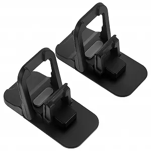 Подставка для ноутбука VALICLUD, складная, 2 шт, из прочного алюминиевого сплава, эргономичная, регулируемая, компактная, с нескользящими скрытыми ножками для клавиатуры для стабильной поддержки - Фото 1