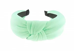 Обруч на голову Узел Mint Green - Фото 1