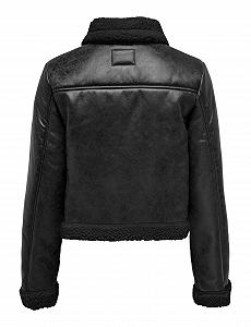 Куртка Biker ONLY Onlbetty Bonded Zip Jacket CC OTW Жіноча synthetic.ua - Фото 1