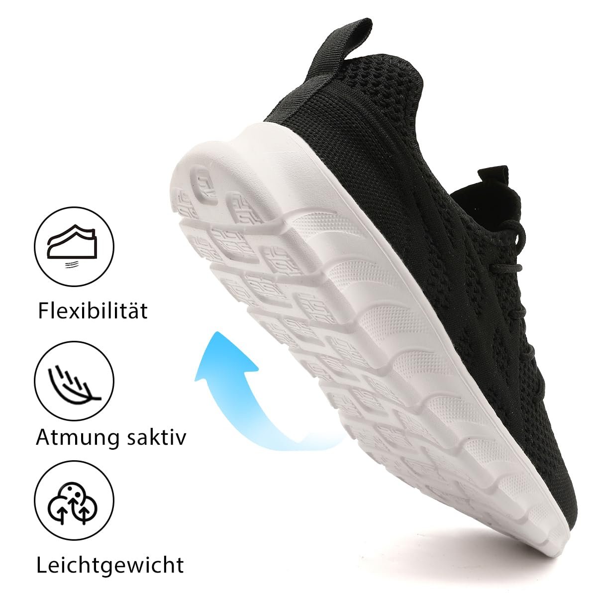 Кроссовки LANGFEUU, мужские, для бега, тенниса, спорта, отдыха, легкие, дышащие, для ходьбы, фитнеса, активного отдыха, размеры 39-46 EU, фото №4