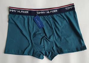 Чоловічі зелені труси боксери Tommy Hilfiger - Фото 1