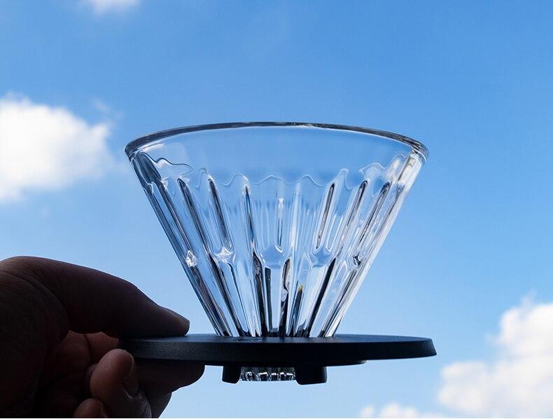 Пуровер Timemore Crystal Dripper 01 Black 10 фильтров, фото №3 Пуровер Timemore Crystal Dripper 01 Black 10 фильтров, фото №3