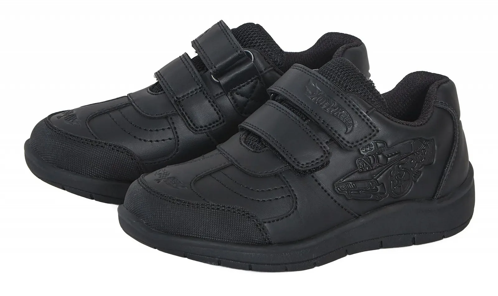 Кросівки Hot Wheels для хлопчиків, шкільні, гоночна машина, чорні, не залишають слідів, зручні застібки, фото №7