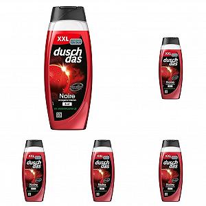 Гель для душа и шампунь 3-в-1 Duschdas Noire XXL Fresh Energy 450 мл (5 шт.) - Фото 1