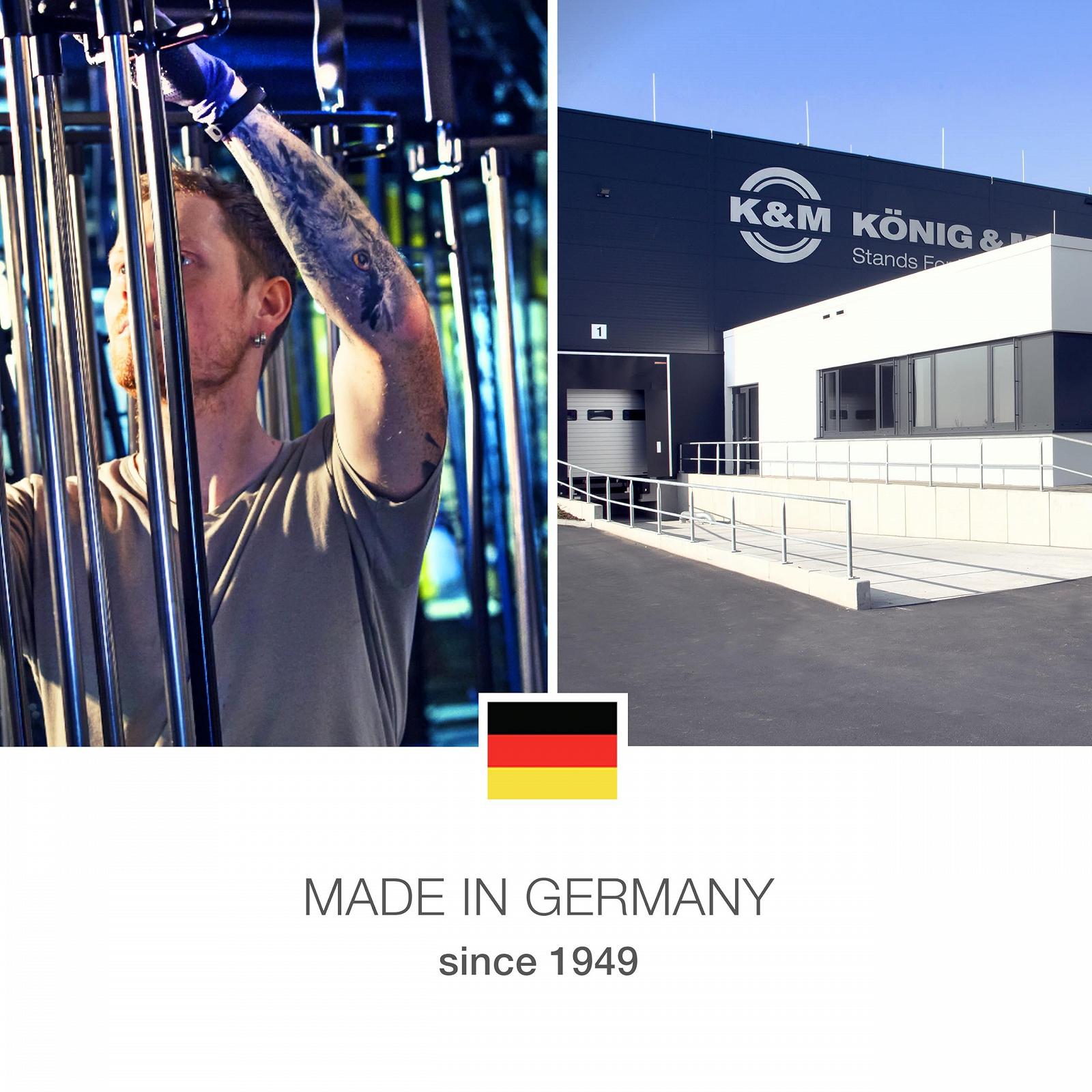 Подставка для ноутбука K&M 12196 для крепления на стол, черная, алюминий, сталь, переменный наклон, фото №2