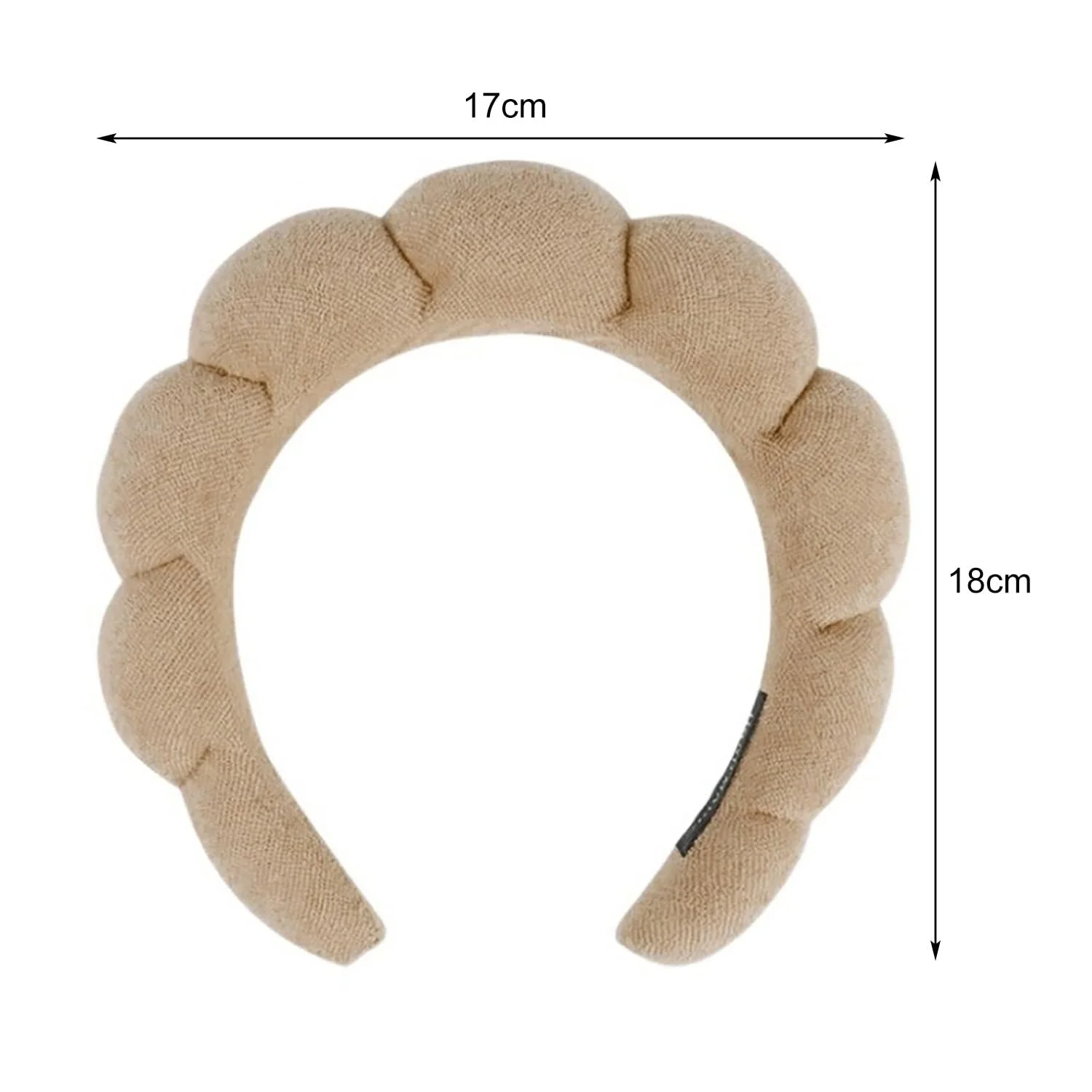 Обруч для умывания лица Khaki, фото №5