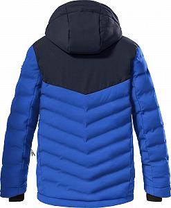 Лижна куртка Killtec Ksw 163 Bys Ski Qltd Jckt для хлопчиків з капюшоном, що відстібається synthetic.ua - Фото 1