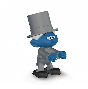 Фігурка Schleich The Smurfs Bridegroom Smurf 20796 Смурф-наречений - Фото 1
