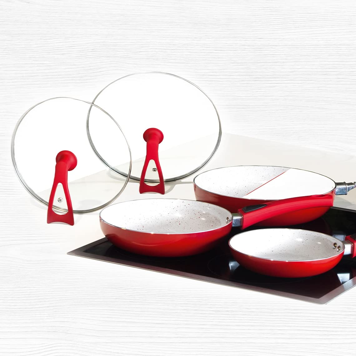 Сковорода MediaShop Duo 2 Magic Premium знімна ручка, фото №6 Сковорода MediaShop Duo 2 Magic Premium знімна ручка, фото №6