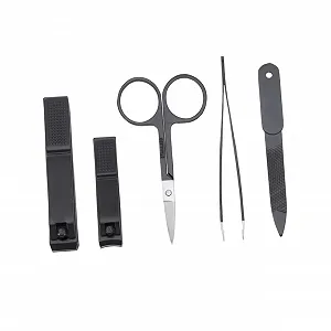 Купить Набор ножниц для ногтей CALLARON, черный, 5 штук - Фото 1 Набор ножниц для ногтей CALLARON, черный, 5 штук - Фото 1