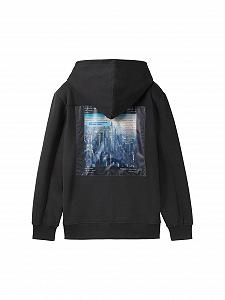 Худі TOM TAILOR Дитячий з принтом на спині synthetic.ua - Фото 1