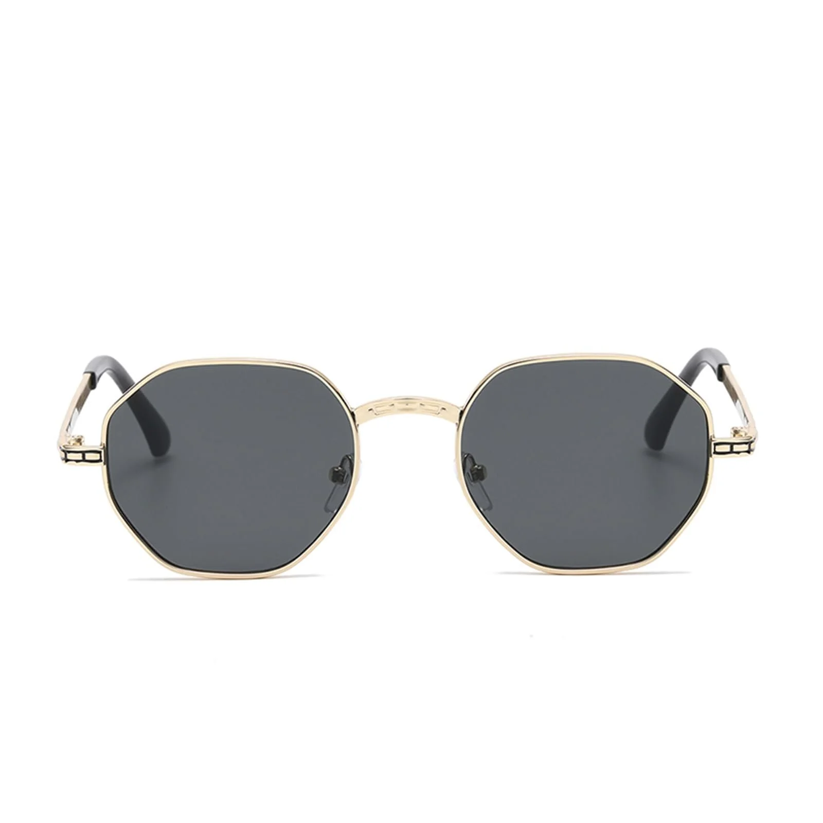 Сонцезахисні окуляри Круглі Без обідка YAMEIZE Метал UV400, фото №2