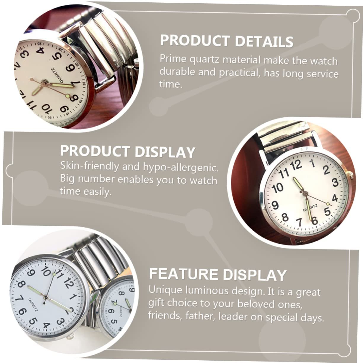 Часы Кварцевые VALICLUD Silver, фото №7