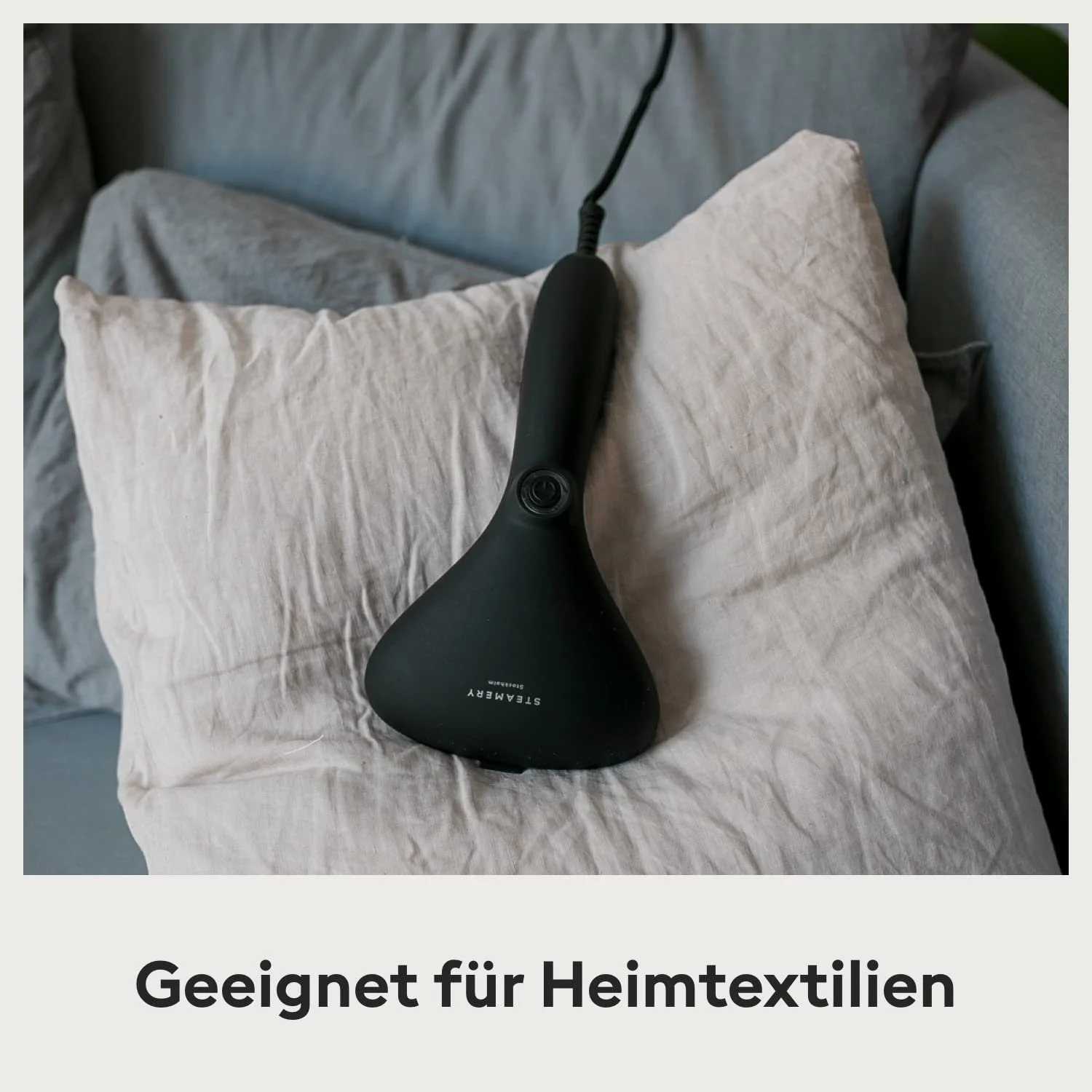 Вертикальный отпариватель Steamery Cirrus 2 1500W 15 г/мин Black, фото №6