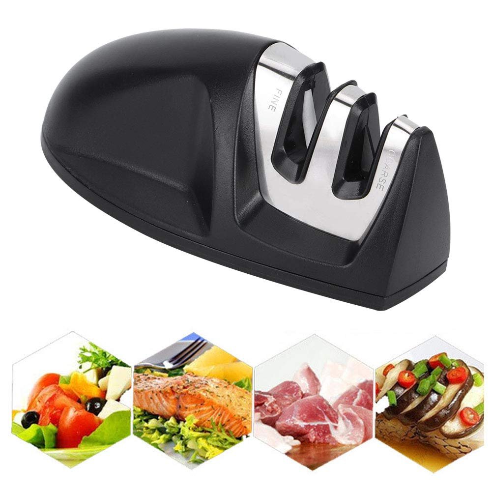 Точилка для ножей Acouto ручная 2 слота, фото №5