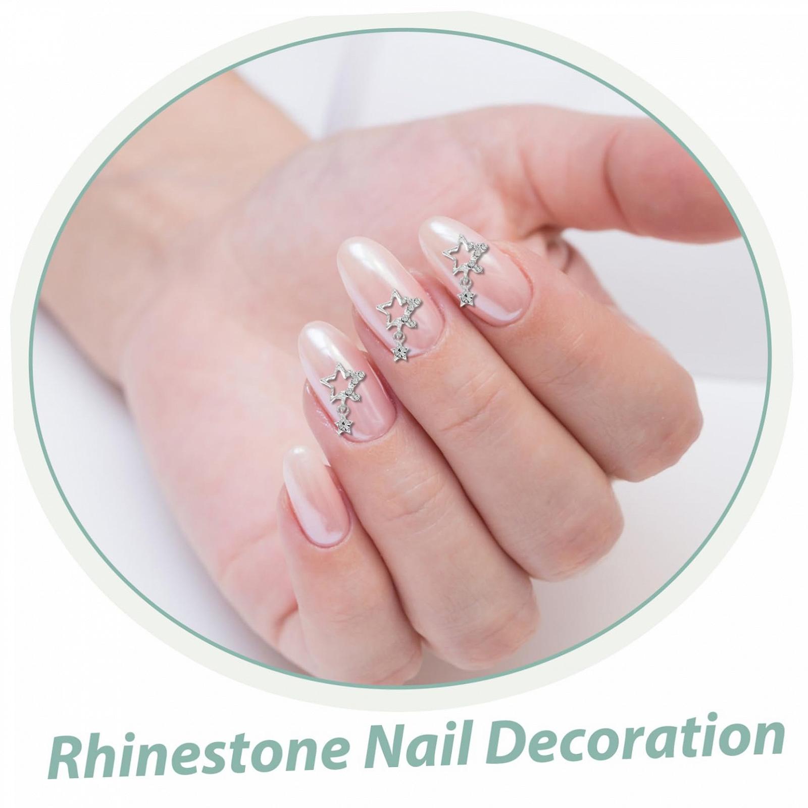 Украшения для ногтей Аксессуары для ногтей Подвески для маникюра Набор 10 штук, фото №3