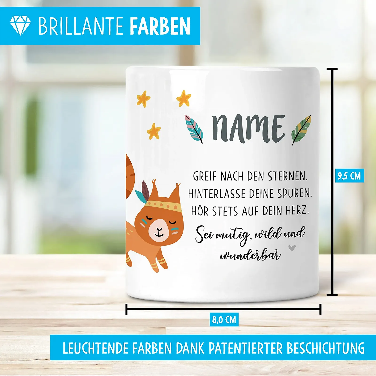 Подарунковий набір OWLBOOK Boho Squirrel Скарбничка та Подушка Персоналізований, фото №3