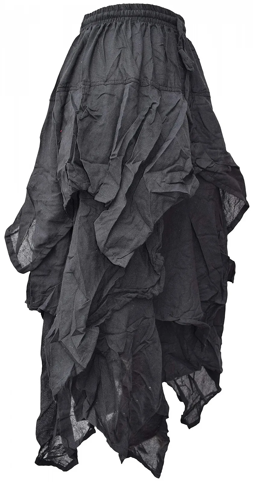 Спідниця Little Kathmandu з трьох шарів з асиметричним краєм та еластичною талією, фото №2 Спідниця Little Kathmandu з трьох шарів з асиметричним краєм та еластичною талією, фото №2