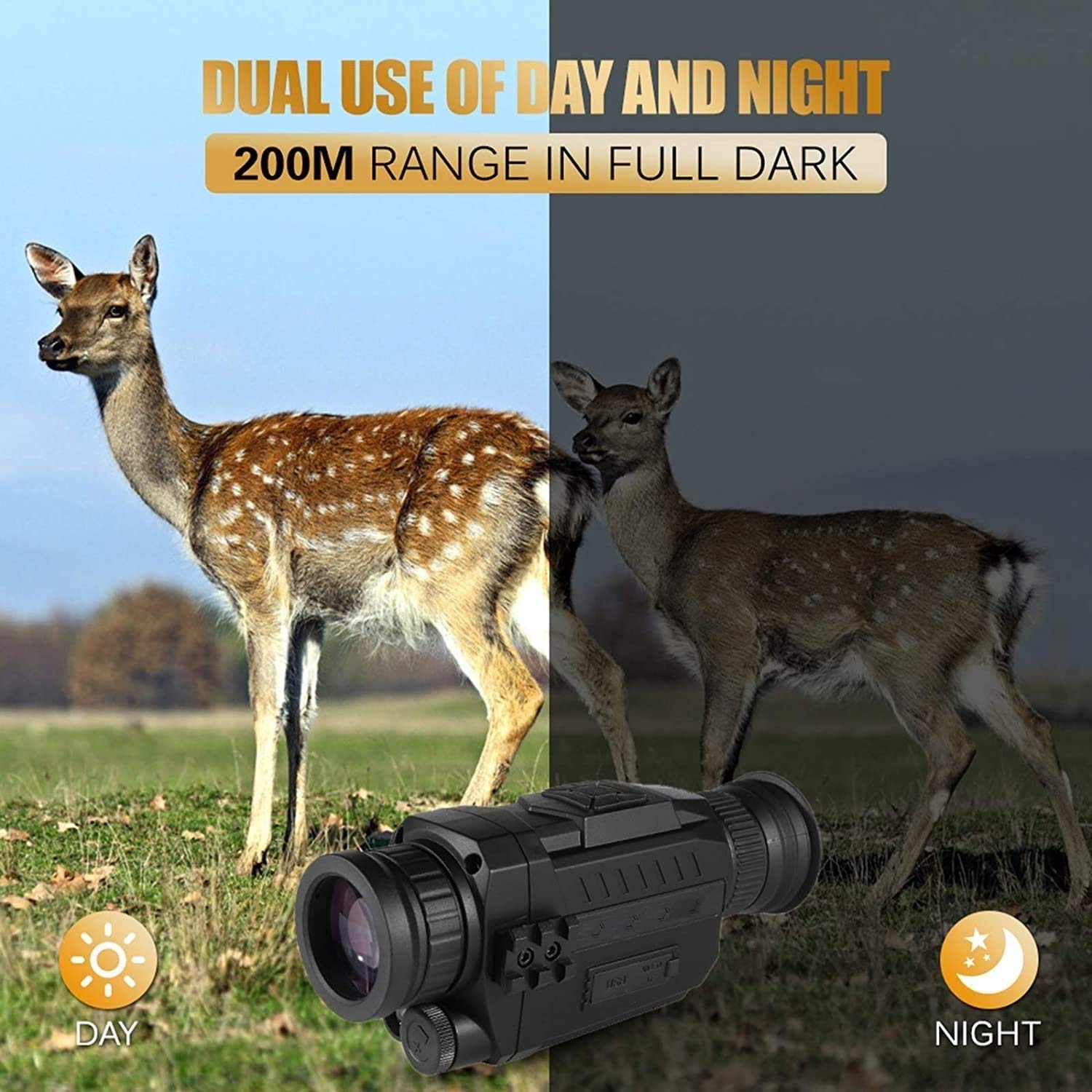 Монокуляр ADITAM 5x35 HD Double The Comfort, фото №7