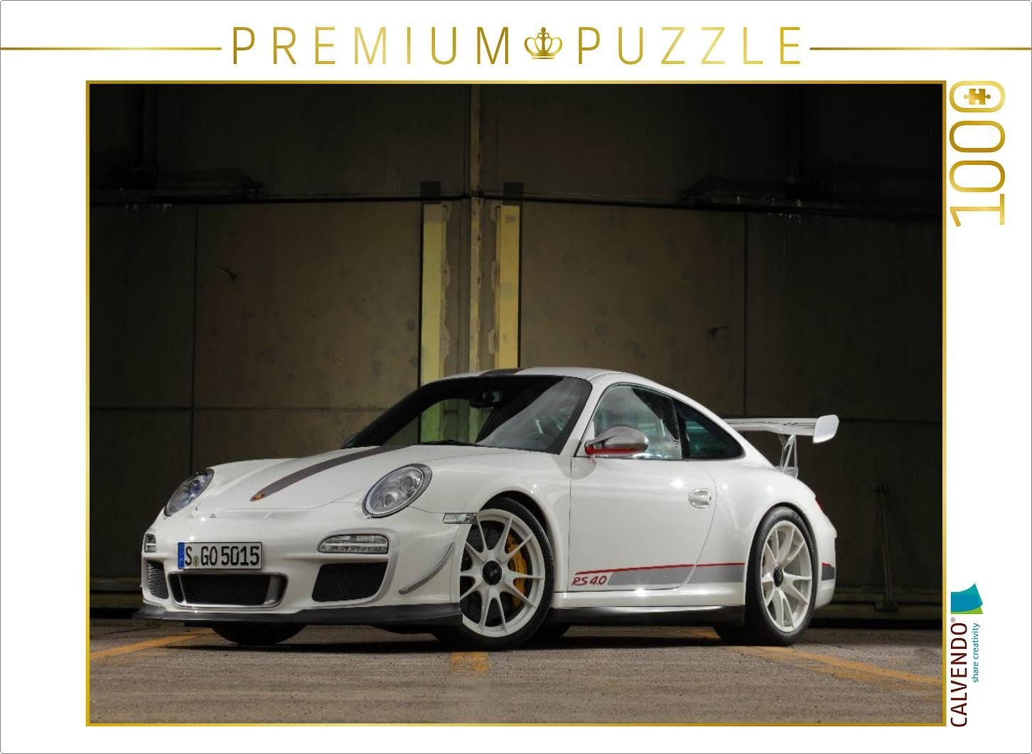 Пазл CALVENDO Porsche GT3RS 4,0 1000 деталей 64 x 48 см, фото №1