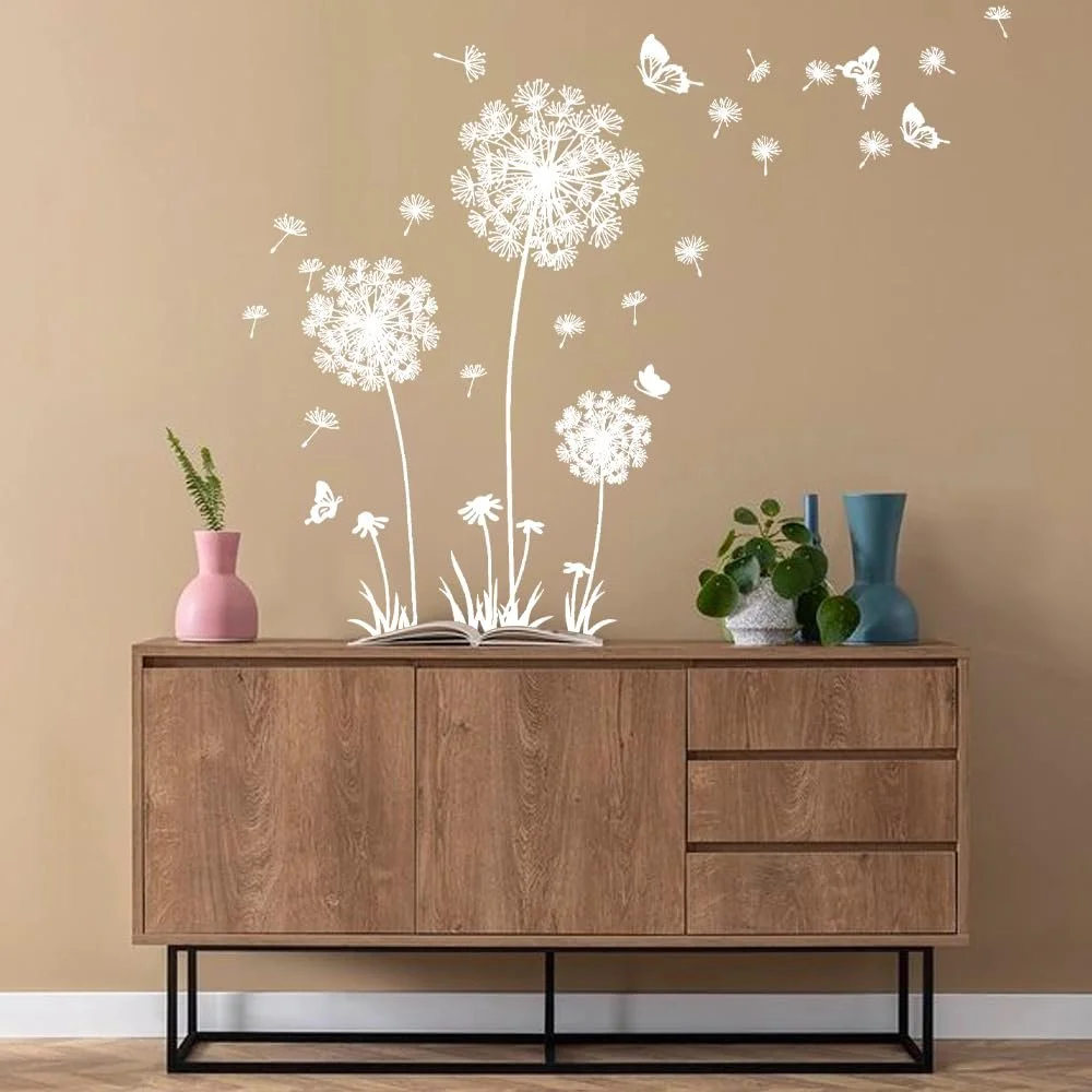 Наклейка на стіну Кульбаба Квіти, фото №6