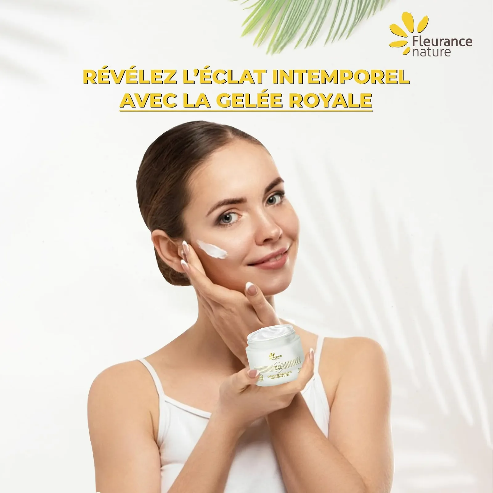 Денний крем FLEURANCE NATURE Elixir Royal проти зморшок з маточним молочком та гіалуроновою кислотою 50 мл, фото №6