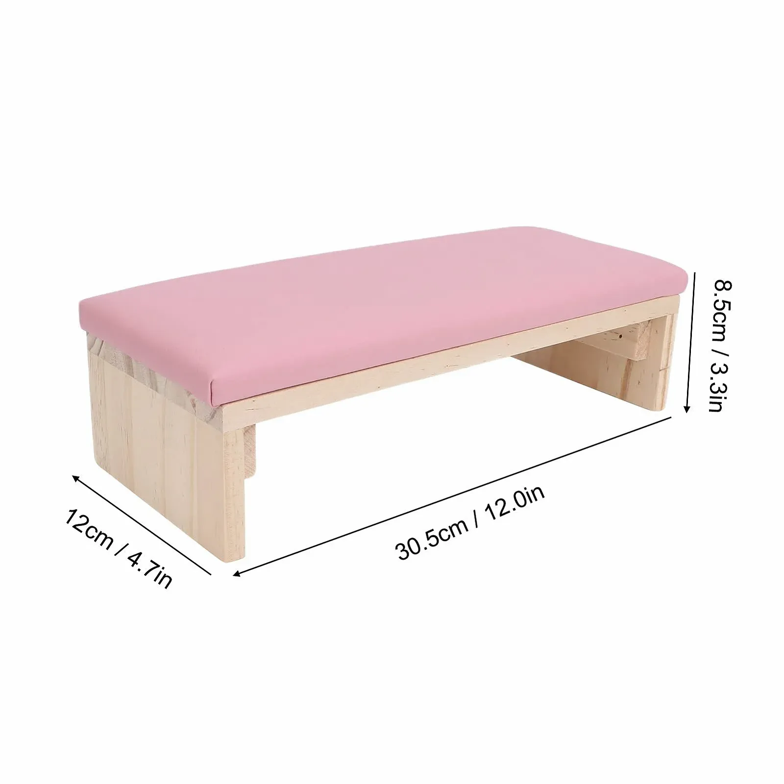 Підставка для рук для манікюру Professionelle, м'яка PU шкіра, фото №7