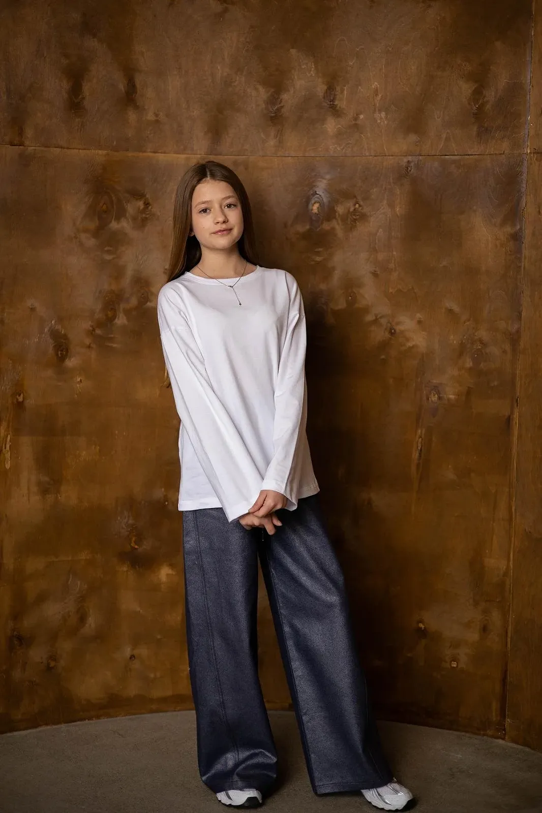 Трендовые блестящие джинсы с напылением – синие и темно-синие от 140 до 164 см, фото №8 Трендовые блестящие джинсы с напылением – синие и темно-синие от 140 до 164 см, фото №8