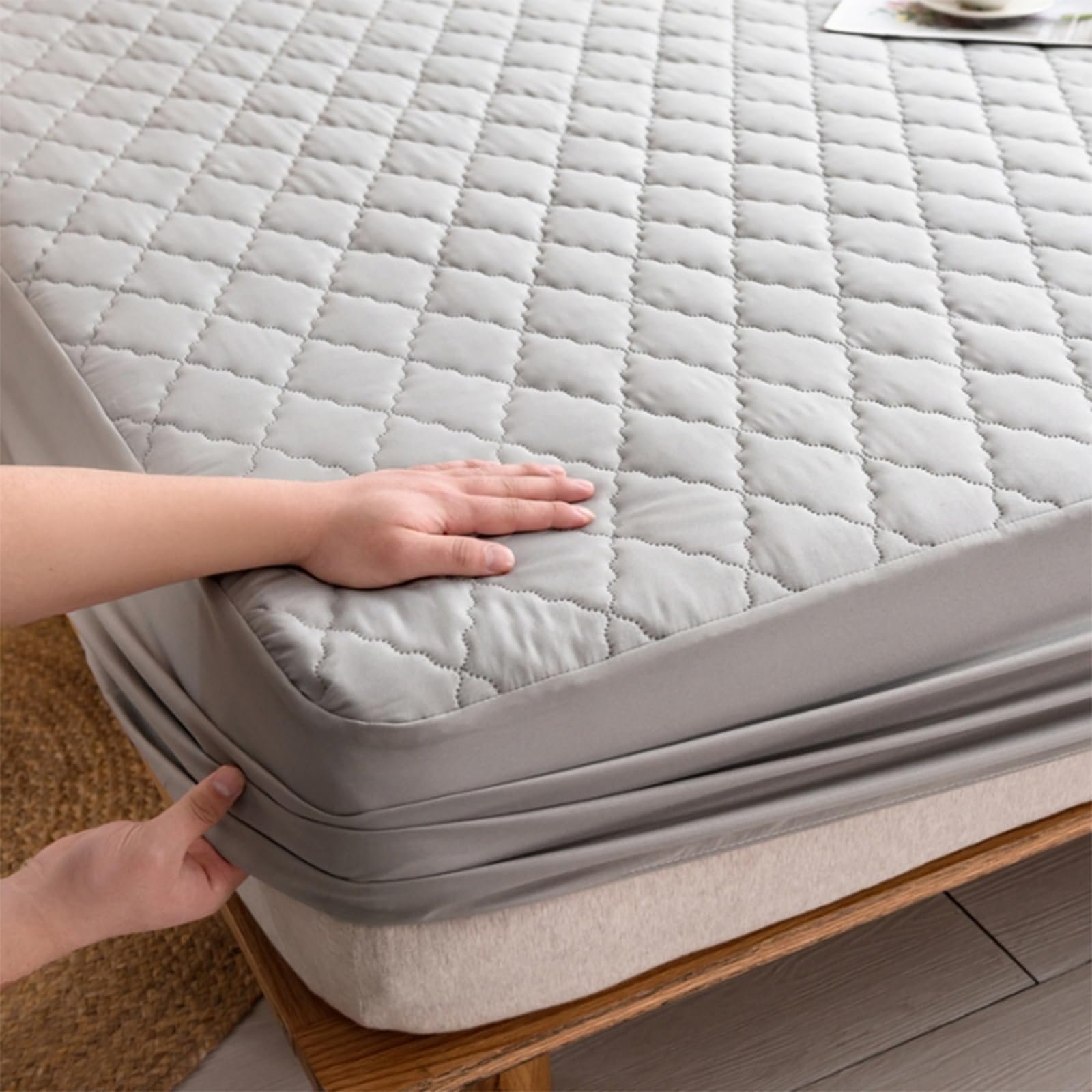 Наматрасник HAIBA Водонепроницаемый 200 x 220 см Черный, фото №5 Наматрасник HAIBA Водонепроницаемый 200 x 220 см Черный, фото №5