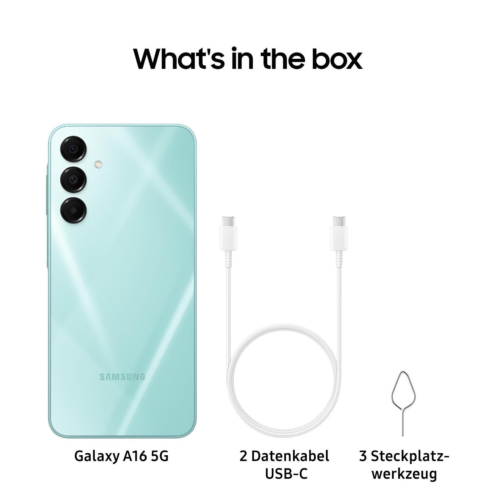 Смартфон Samsung Galaxy A16 5G 128GB Light Green, фото №8