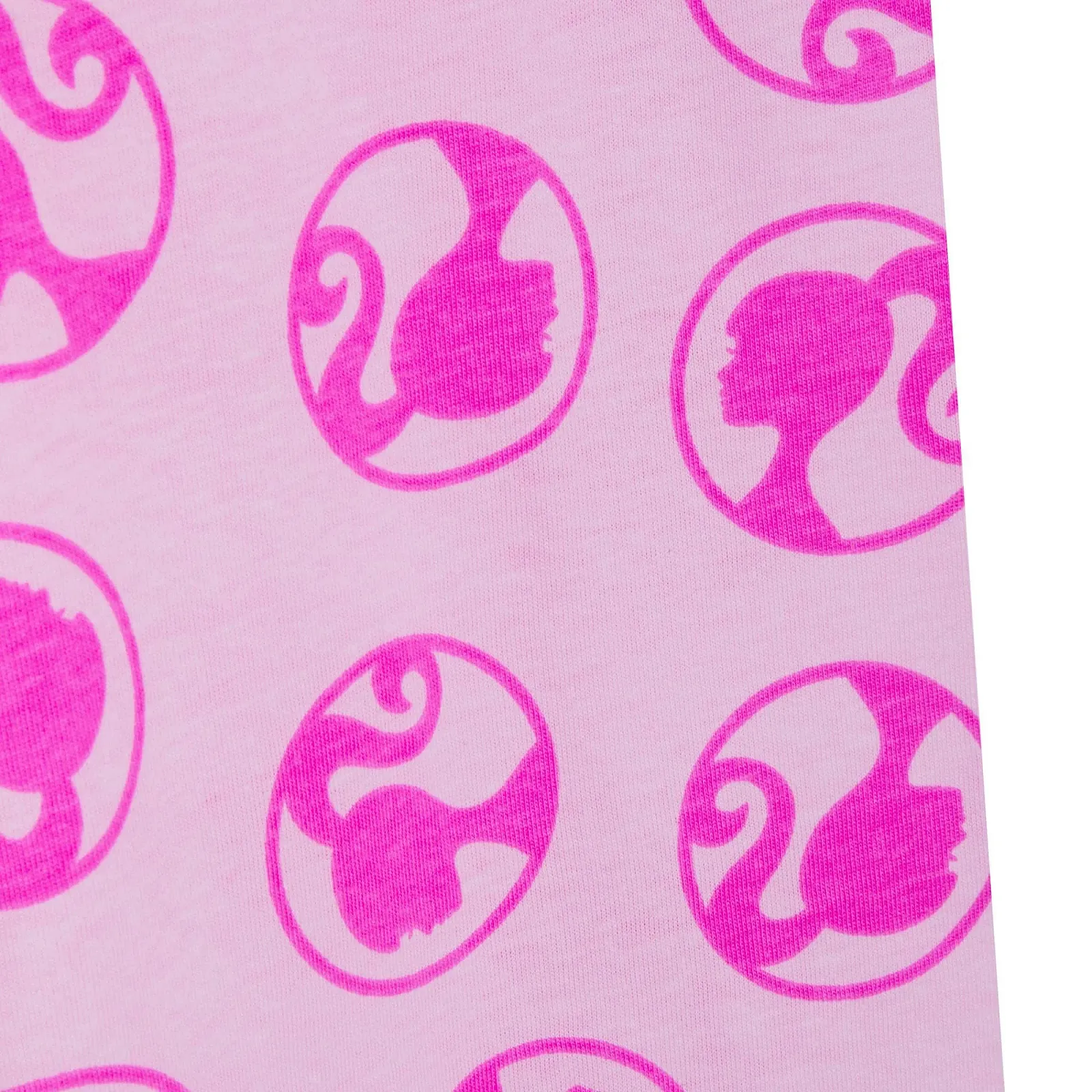 Комплект: Халат + Піжама Barbie для дівчат, 3 шт, Рожевий/Трояндовий, фото №2