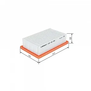 Воздушный фильтр BOSCH F 026 400 595 для MERCEDES-BENZ RENAULT SMART - Фото 1